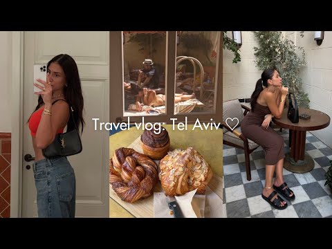 Travel vlog: Tel Aviv, Israel ♡ Carmel market, going out, SoHo house, where to eat + exploring!