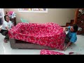 Simpleng mananahi tutorial spandex cotton sofa cover 3seater removable foam