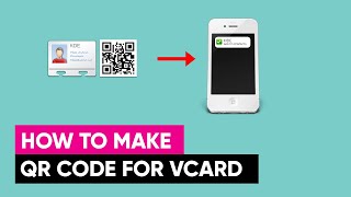 How to Make QR Code for vCard - vCard QR Code Generator (FREE)