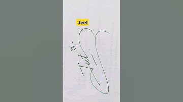 Jeet |#signature #calligraphy #shorts #viral #art #artist #trending #handwriting #viralvideo #pen