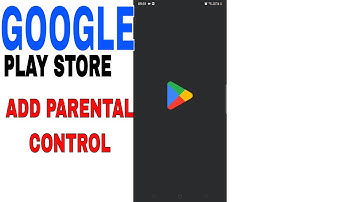 ✅ How To Add Parental Control To Google Play Store 🔴