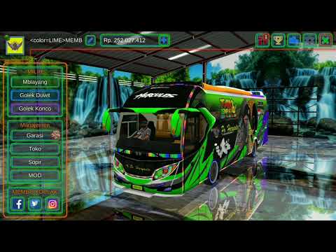 Review  MOD APK Bus Simulator Indonesia V3.6.1  YouTube