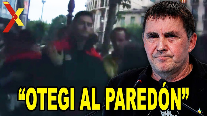 “OTEGI AL PAREDÓN” 🚨GRAN ABUCHEO a Otegi en San Sebastián