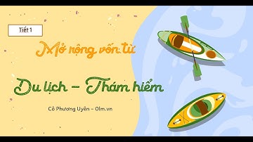 Luyện từ và câu: Mở rộng vốn từ: Du lịch - Khám phá - Tiếng Việt lớp 4 [OLM.VN]