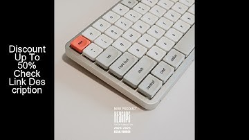 LCK Low Profile Keycap Set PBT Custom Simple Retro Style Keyboard Cap Original Office Gaming KeyCap