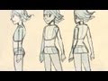 How to Draw Manga: Female Body Proportions-- Different Views