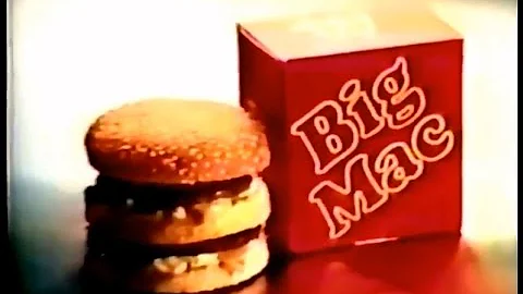 McDonald's Big Mac Jingle Commercial (1974)