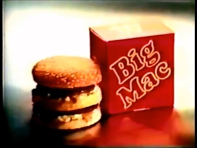 McDonald's Big Mac Jingle Commercial (1974)