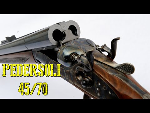 PEDERSOLI 45-70 Double Barrel Rifle