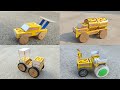 5 easy inventions at home  matchbox tractor car jeep oil truck  5 simple inventions