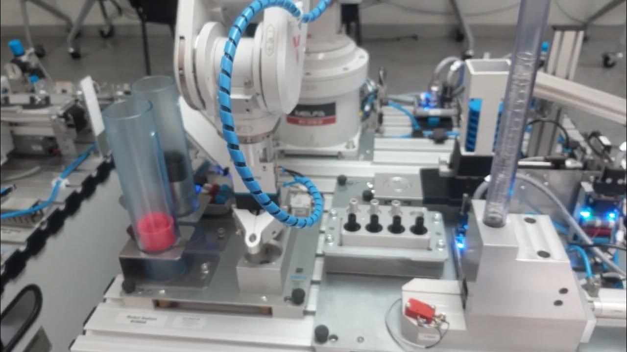 Practica 9 "Correr un programa utilizando el Teach Pendant" YouTube