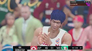 FIBA x Anime Basketball | Mexico vs Japan (4th Quarter) | NBA 2K24 Gameplay
