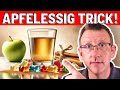 Der Apfelessig-Trick! Süßigkeiten naschen ohne Reue!