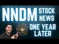 NNDM STOCK, One-Year Progress Report and Channel Birthday