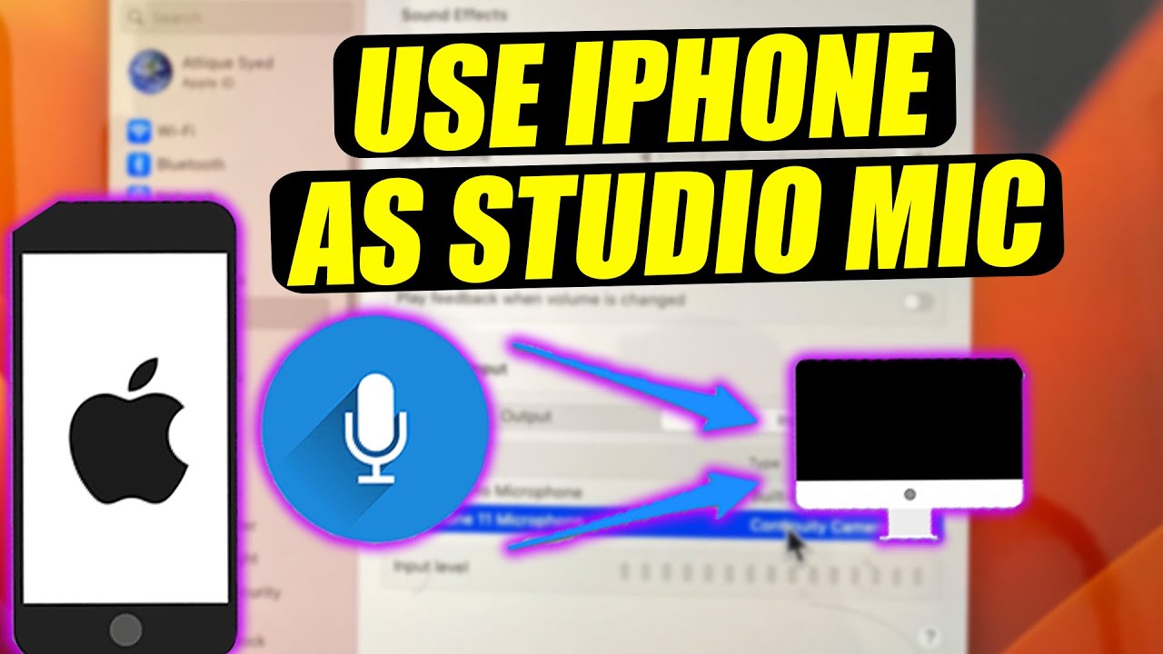 How to Use iPhone as Microphone for a Mac