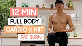 12 Phút Đốt Sạch Mỡ Tại Nhà | CARDIO x HIIT  (Max Level)