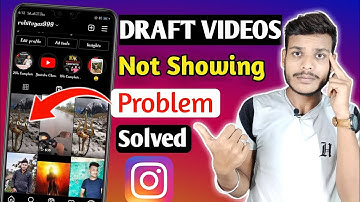 Instagram Draft Video Not Showing | Instagram Drafts Where Are They | Instagram Draft Not Showing