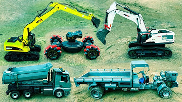 Tìm Xe Đồ Chơi , Xe Cẩu Múc Cát , Máy Xúc Cần Dài Điều Khiển Từ Xa , Ô Tô Xe Tải chở Đất , Xe Ben