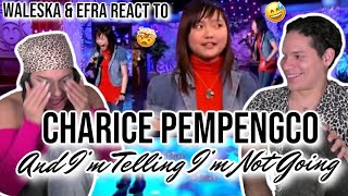 Latinos react Charice Pempengco - And I Am Telling You I'm Not Going (Live on Paul O'Grady)