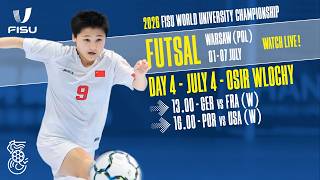 WUC Futsal 2026 | DAY 4 | Włochy | 04.07.2026 WUC Futsal 2026 | DAY 4 | Włochy | 04.07.2026