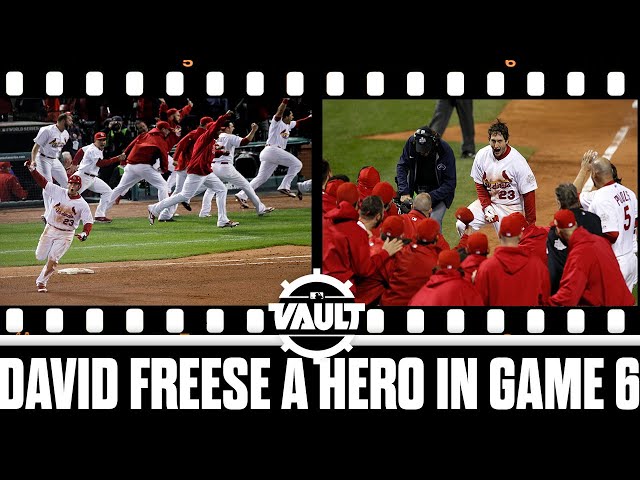 game 6 david freese cardinals