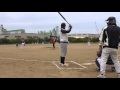 小野田_ソフトボール大会始球式