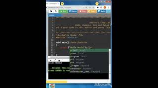 #1 WAP 🤔To print"Hello World"🌟🚀#shorts