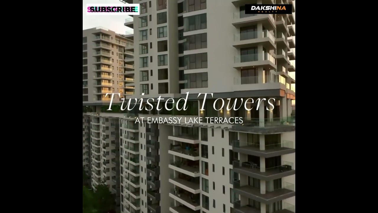 Embassy Lake Terraces 3/4 Bhk @5.78 cr Hebbal North Bangalore Call 9731607426