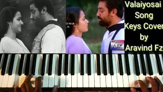 Valaiyosai Song | Keyboard Cover by Aravind Fz | Dazzlingmelodies | Sathya | Ilaiyaraja | 80's Hits