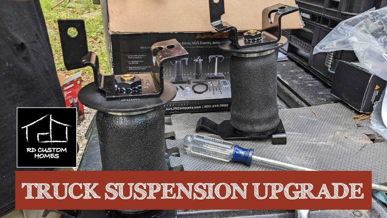 Airlift Toyota Suspension upgrade and Generator Panel wall prep YouTube