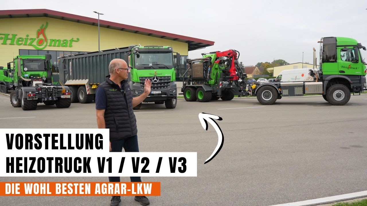 Heizotruck - Der wohl beste Agrar LKW // Vorstellung V1 - V2 - V3 (Neuvorstellung)