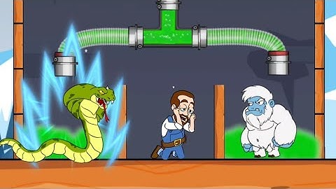 Home Pipe Rescue/ Pull The Pipe Gameplay All Level Solution