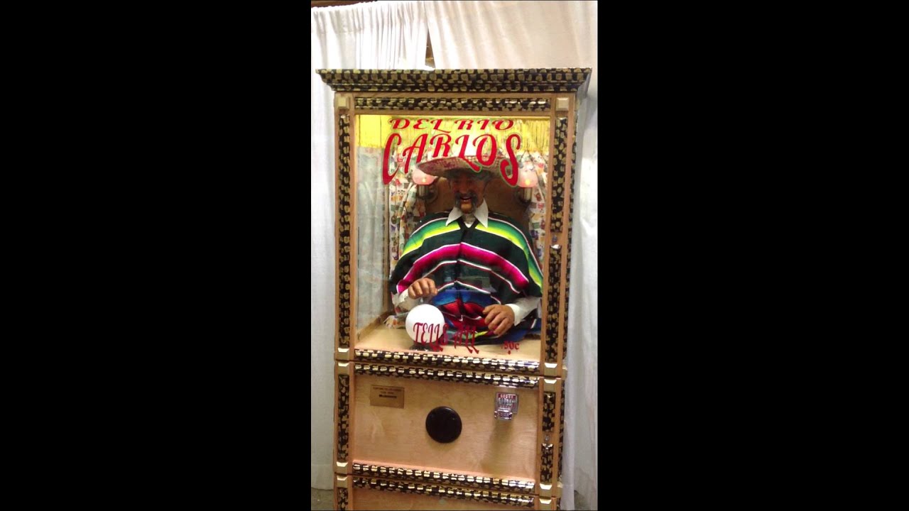 "Carlos" The Fortune Teller Machine Made by Characters Unlimited Inc.