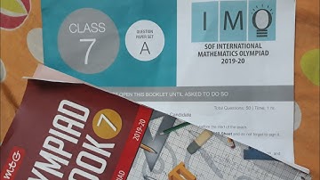 IMO 2019 Ans key | IMO exam Question Paper solution | how to prepare for  Maths olympiad class 7