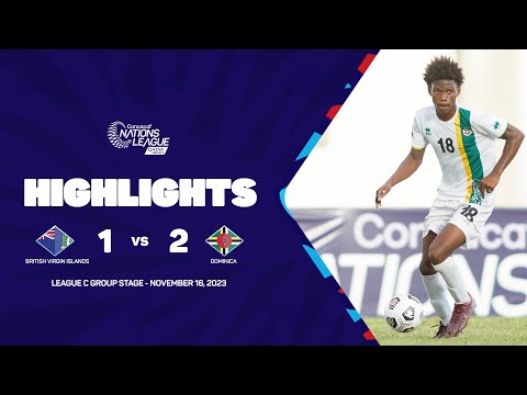 British Virgin Islands Dominica Goals And Highlights