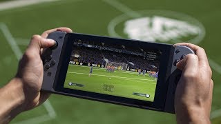 FIFA 18 NINTENDO SWITCH GAMEPLAY NEW FEATURES w/ Icons,FUT  HD