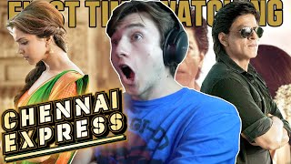 Foreigner watches CHENNAI EXPRESS (2013) for the FIRST TIME | SRK and DEEPIKA REACTION!!