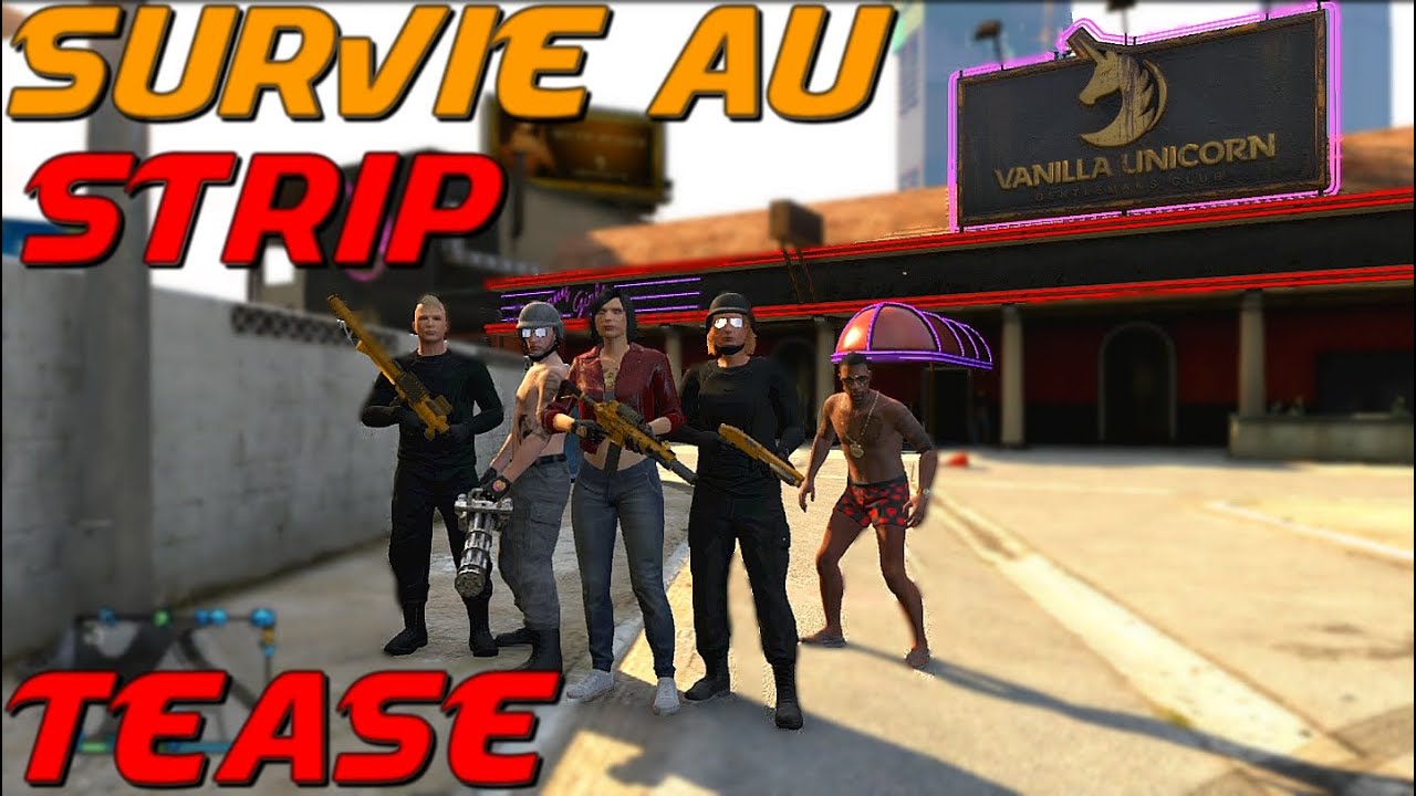 Survie Au Club De Strip Tease Gta V Online Youtube