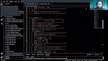 Python - Menghitung Luas, Nilai berpangkat, Nilai Mahasiswa Lengkap