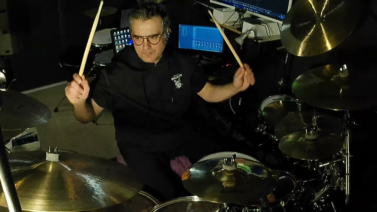 The Hounds Of Winter Drum cover Sting