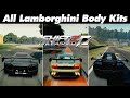All Lamborghini Body Kits Gameplay SHIFT 2 UNLEASHED