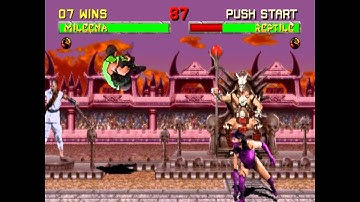 Mortal Kombat 2 - Mileena playthrough