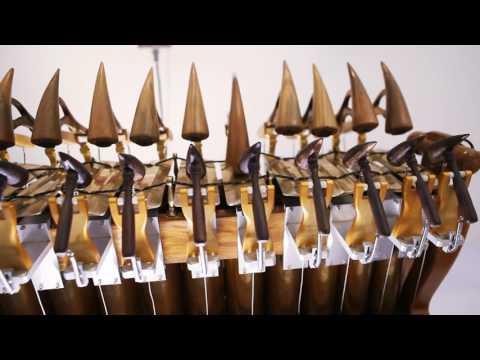 Bazaar Art Jakarta 2016 - Kinetic Sculpture - Harmony in Diversity (2016) by Edwin Rahardjo (ER)