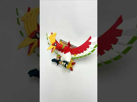 【とびだすポケモンカード】ホウオウを作ってみた #ポケモン #Pokémon #ホウオウ #樹脂粘土