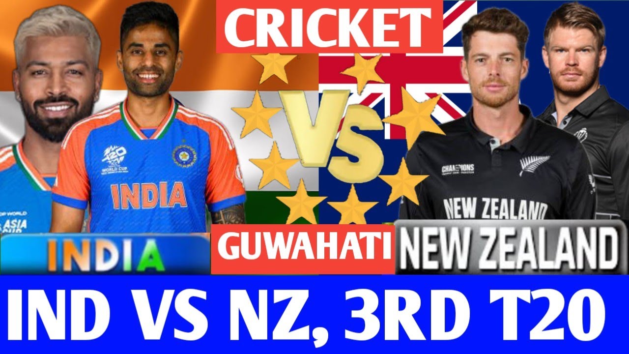 India Vs New Zealand 3rd T20 Match Score & Commentry। IND Vs NZ 3rd T20 Match Last Ovar Highlights। 
