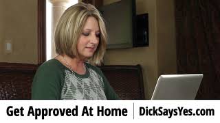 Helping You Get A Car Loan.  Dick Hannah Dick Says Yes.