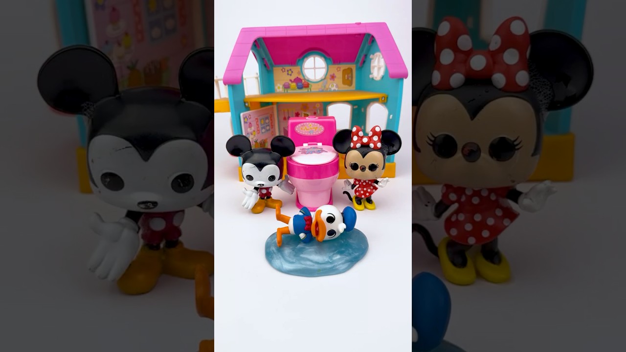 ASMR Unboxing Mickey Mouse & Boys Bath Set Toy