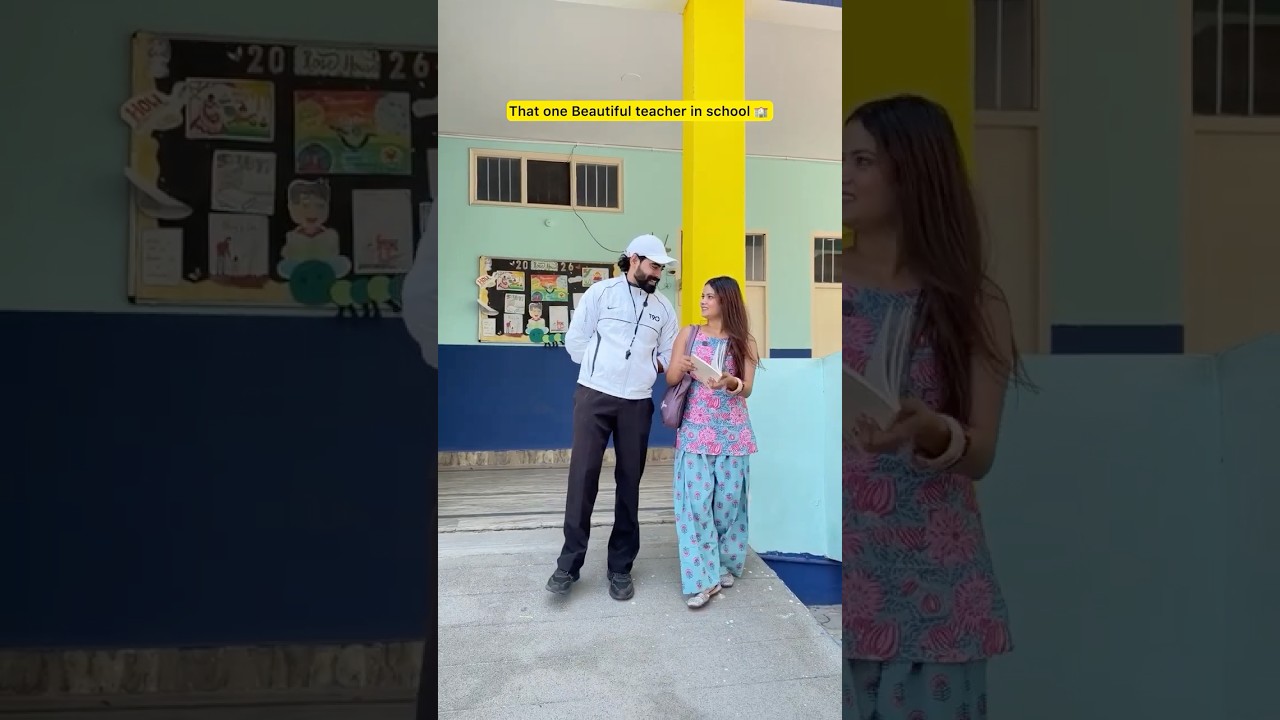 That one beautiful teacher in school 🏫 #shorts #sejalgabashorts #teacher #school