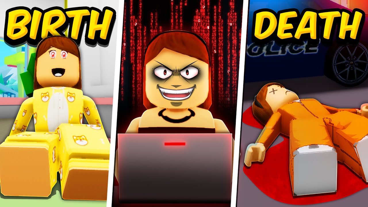 BIRTH To DEATH: JENNA The HACKER! (Roblox) 