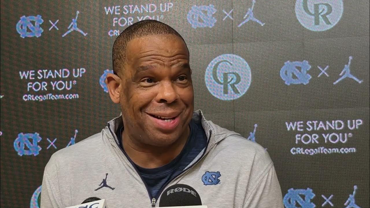 Video: Hubert Davis Thursday Pre-Duke Press Conference